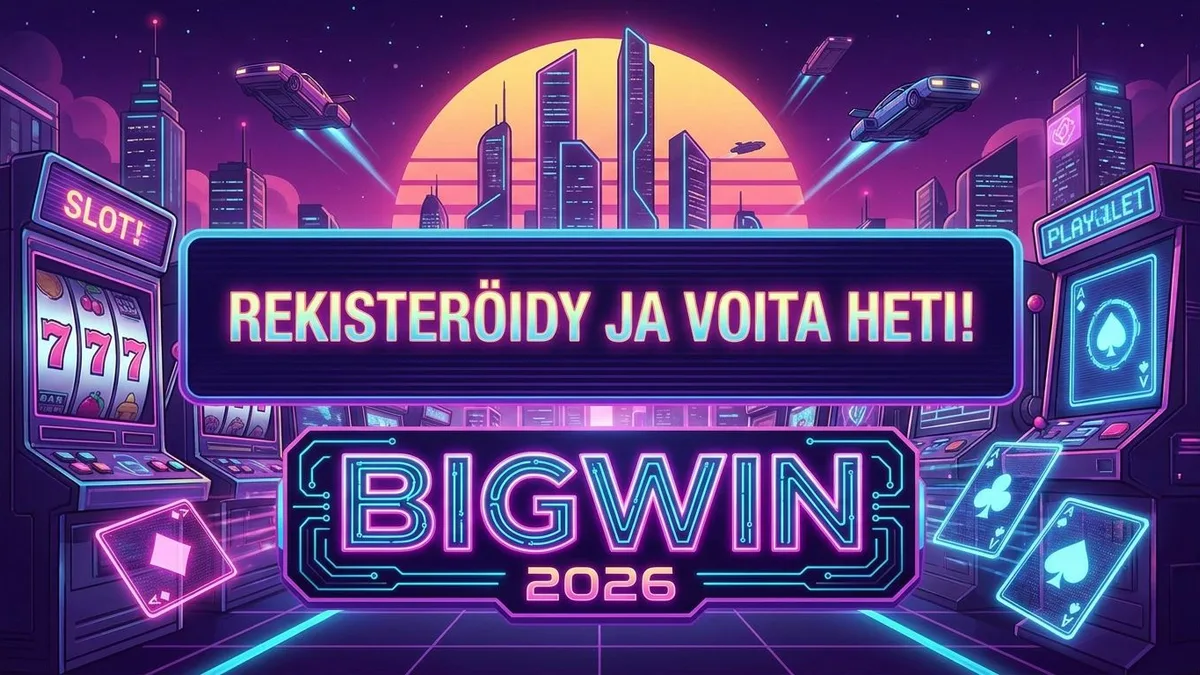 Rekisteröidy bonuksella